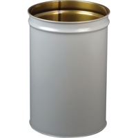 Cease-Fire&reg; Grey Smoking Receptacle Drum Mukwa Safety Services