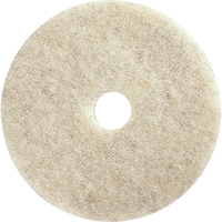 Floor Maintenance Pads, 27.75", Burnishing, Brown Mukwa Safety Services