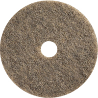 Floor Maintenance Pads, 37.75", Burnishing, Brown Mukwa Safety Services