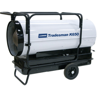 Tradesman&reg; Forced Air Heater, Fan, Kerosene, 650,000 BTU/H Mukwa Safety Services