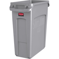 Slim Jim&reg; Vented Containers, Deskside, Polyethylene, 16 US gal. Mukwa Safety Services