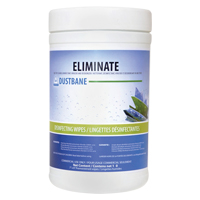 Eliminate Virucide Wipes, 7" x 8", 180 Count Mukwa Safety Services