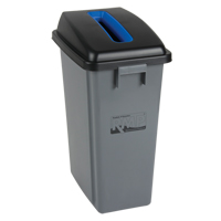 Waste Classification - Lid, Open Lid, Plastic, Fits Container Size: 17-1/4" x 12-1/2" Mukwa Safety Services