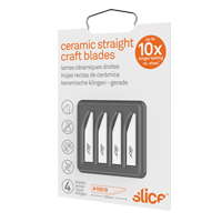 Slice Rounded-Tip Ceramic Straight Edge Knife Blades, Single Style Mukwa Safety Services