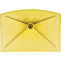 Food Hygiene Scraper, Yellow, 8" W x 11-1/4" L Mukwa Safety Services