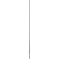 Handle, Broom/Scraper/Squeegee, White, Standard, 59" L Mukwa Safety Services