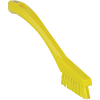 Brosse &agrave; recoins, Soies Ferme, Longueur de 8", Jaune Mukwa Safety Services