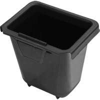 Waste Container, Deskside, Polyethylene, 4-1/4 US Qt. Mukwa Safety Services