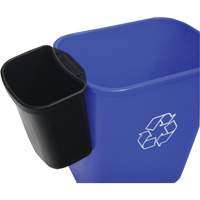 Waste Container, Deskside, Polyethylene, 4-1/4 US Qt. Mukwa Safety Services