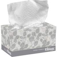 Essuie-mains Kleenex dans une boîte POP-UP*, 1 pli, 10-1/2" lo x 9" la, 120 /pqt Mukwa Safety Services