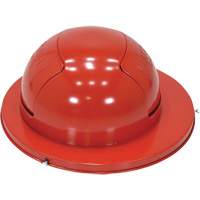 Couvercle pour baril &agrave; d&eacute;chets, Couvercle bomb&eacute;, M&eacute;tal, Convient aux contenants 23-1/2" dia. Mukwa Safety Services