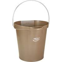 Food Hygiene Bucket, Brown, 3 US gal. Mukwa Safety Services