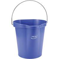 Seau pour l'hygi&egrave;ne des aliments, Mauve, 3 gal. US Mukwa Safety Services