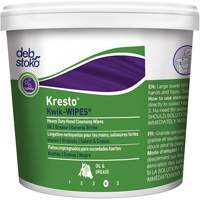 Kresto&reg; Kwik-Wipes&reg; Wipes, 130 Wipes, 12" x 10" Mukwa Safety Services