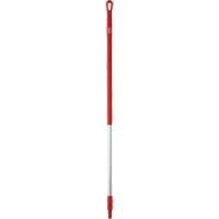 Handle, Broom/Scraper/Squeegee, Red, Standard, 51" L Mukwa Safety Services