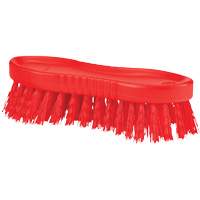 Brosse &agrave; main ColorCore, Soies Ferme, Longueur de 6", Rouge Mukwa Safety Services