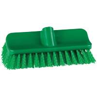Brosse &agrave; angle double ColorCore pour surfaces hautes et basses, Soies Ferme, Longueur de 10", Vert Mukwa Safety Services