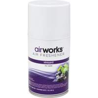 D&eacute;sodorisant en a&eacute;rosol &agrave; doses mesur&eacute;es AirWorks, Vignoble, Canette a&eacute;rosol Mukwa Safety Services