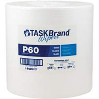 Chiffons de premi&egrave;re qualit&eacute; P60 TaskBrand, Tout usage, 13" lo x 12" la Mukwa Safety Services
