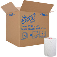 Serviettes Slimroll* de Scott en rouleau dur, 1 pli, Standard, 580' lo Mukwa Safety Services