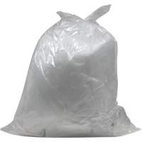 Sacs &agrave; d&eacute;chets de calibre industriel, Utilitaire, 20" la x 22" lo, 0,64 mils, Transparent, Capacit&eacute; 23 L (6 Gal.) Mukwa Safety Services