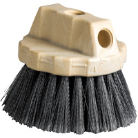 Flagged Window Brush, 5" L, Polypropylene Bristles, Grey Mukwa Safety Services