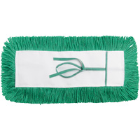 Vadrouille &agrave; &eacute;pousseter Static-H, Style &agrave; attacher, Nylon, 18" lo x 5" la Mukwa Safety Services