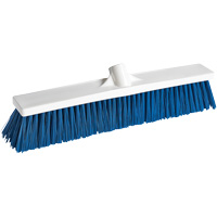 Foodservice Push Broom, Medium Bristles, 18", Polypropylene, White Mukwa Safety Services
