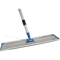 Support de vadrouille &agrave; &eacute;pousseter Static Attack avec manche t&eacute;lescopique, 24", Aluminium Mukwa Safety Services