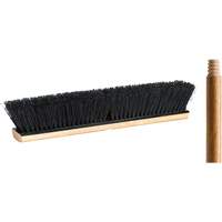 Balai-brosse avec manche, 18", Moyen, Soies Tampico Mukwa Safety Services