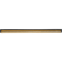Window Squeegee Channel and Rubber, 12", Rubber, Brass Frame Mukwa Safety Services
