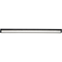 Window Squeegee Channel and Rubber, 18", Rubber, Stainless Steel Frame Mukwa Safety Services