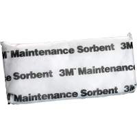 Maintenance Sorbent Pillow, Oil Only, 15" L x 7" W, 12.6 gal Absorbency/Pkg. Mukwa Safety Services