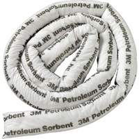 Petroleum Sorbent Mini-Boom, Oil Only, 1' L x 3" W, 15.7 gal Absorbancy Mukwa Safety Services