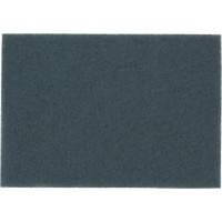 Floor Pad, 14" x 20", Cleaning/Scrubbing, Blue Mukwa Safety Services