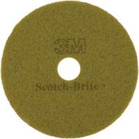 TopLine Speed Floor Pad, 17", Burnishing, Brown Mukwa Safety Services