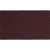 Natural Blend Pad, 14" x 20", Scrubbing, Maroon Mukwa Safety Services