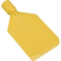 Stiff Paddle Scraper, Yellow, 4-1/2" W x 8-3/4" L Mukwa Safety Services