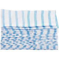 Disposable Single-Use Cloths, Microfibre, Blue/White Mukwa Safety Services