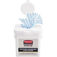 Microfibre Cloth Charging Bucket, White Mukwa Safety Services