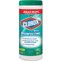 Disinfecting Wipes, 35 Count Mukwa Safety Services