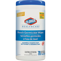 Healthcare&reg; Disinfecting Bleach Wipes, 70 Count Mukwa Safety Services