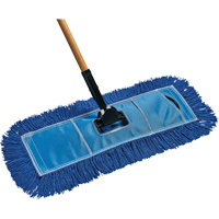 Vadrouille &agrave; &eacute;pousseter &eacute;conomique, Style &agrave; enfiler, Fil, 18" lo x 5" la Mukwa Safety Services