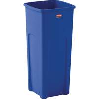Untouchable&reg; Square Recycling Container, Bulk, Plastic, 23 US gal. Mukwa Safety Services