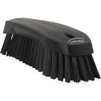 Grande brosse &agrave; main oblique, Soies Ferme, Longueur de 8", Noir Mukwa Safety Services