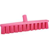 UST Push Broom, Medium Bristles, 15-1/4", Polyester, Pink Mukwa Safety Services