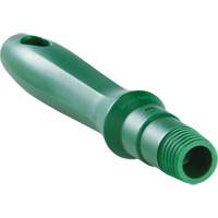 Mini manche, Brosse/Support &agrave; tampon/Grattoir/Raclette, Vert, Standard, 6-1/4" lo Mukwa Safety Services