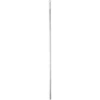 Light-Duty Handle, Broom/Scraper/Squeegee, White, Standard, 51" L Mukwa Safety Services
