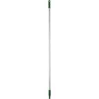 Basic Handle, Broom/Scraper/Squeegee, Green, Standard, 57" L Mukwa Safety Services