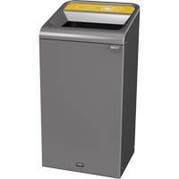 Configure Can Waste Container, Bulk/Curbside/Deskside, Steel, 23 US gal. Mukwa Safety Services